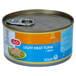 LuLu Light Meat Tuna Solid In Brine 185 g