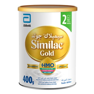 Similac Gold Stage 2 New Advanced Follow On Formula With HMO From 6-12 Months 400 g
