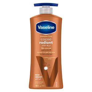 Buy Vaseline Intensive Care Cocoa Radiant Body Lotion 725 ml Online at Best Price | Body Lotion | Lulu KSA in Kuwait