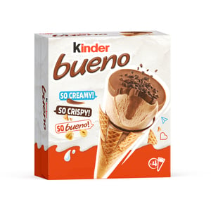 Kinder Bueno Choco Ice Cream Cone 4 x 90 ml