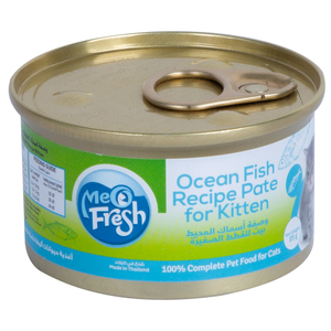 Meo Fresh Ocean Fish Recipe Pate For Kitten 85 g