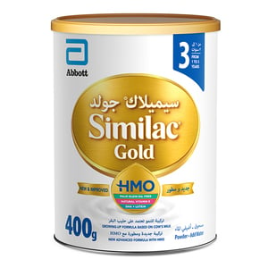 Similac Gold New Advanced Growing Up Formula With HMO Stage 3 From 1-3 Years 400 g