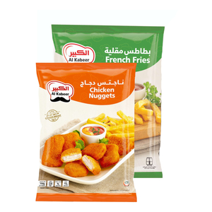 Al Kabeer Chicken Nuggets 750 g + French Fries 1 kg