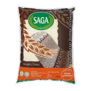 Saga Indian Basmathi Rice 10Kg