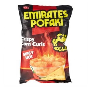 Emirates Pofaki Spicy Crispy Corn Curls 80 g