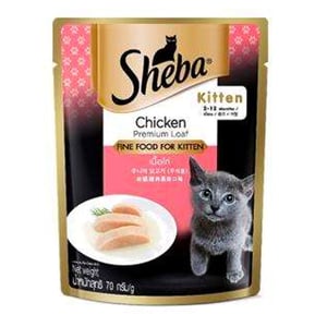 Sheba Premium Pouch Kitten Chicken 70g