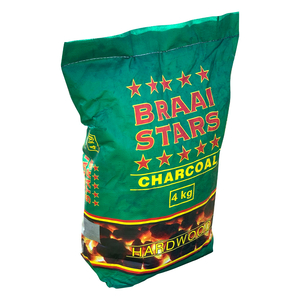 Braai Stars Natural Charcoal Pack, 4 kg