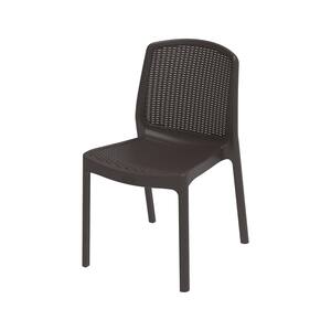Cosmoplast Cedarattan Armless chair IFOFXX006DW Dark Brown