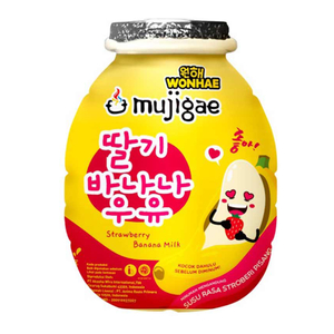 Mujigae Milk Banana Strawberry 250ml