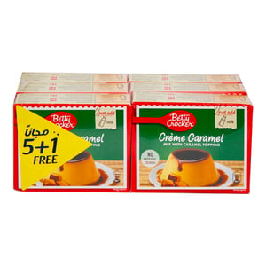 Betty Crocker Creme Caramel Value Pack 6 x 69 g