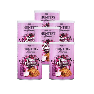 اشتري قم بشراء Hunters Gourmet Fried Onion Value Pack 6 x 100 g Online at Best Price من الموقع - من لولو هايبر ماركت Potato Bags في الامارات