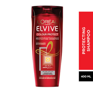 Buy LOreal Paris Elvive Colour Protect Shampoo 400 ml Online at Best Price | Shampoo | Lulu Kuwait in Saudi Arabia
