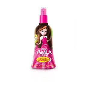 Buy Dabur Amla Nourishing Kids Detangler Hair Oil with Olive & Almond 200 ml Online at Best Price | Hair Oils | Lulu Kuwait in Kuwait