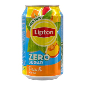 Lipton Zero Sugar Peach Ice Tea 15 x 150 ml