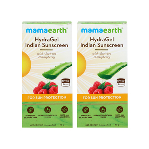 Mamaearth Hydra Gel Indian Sunscreen SPF50 2 x 50 g