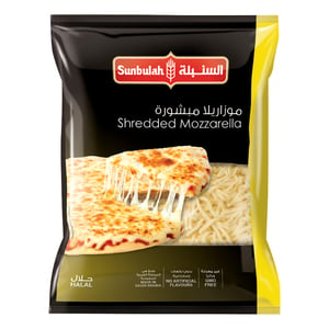 Buy Sunbulah Shredded Mozzarella Cheese 900 g Online at Best Price | Grated Cheese | Lulu KSA in Saudi Arabia