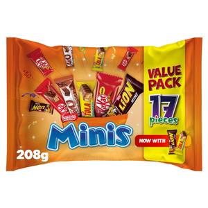 Nestle Minis Chocolate Value Pack 17 pcs 208 g