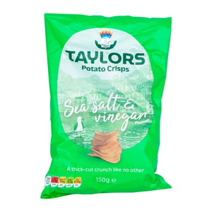 اشتري Taylors Sea Salt & Vinegar Potato Crisps 150 g Online at Best Price | Other Crisps | Lulu UAE في الامارات