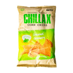 Chillax Seasonal Greenery Flavored Corn Chips 60 g
