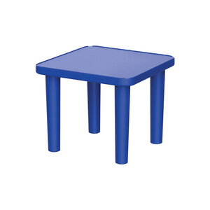 Cosmoplast Kindergarten Square Table MFOBTB002, Blue Color