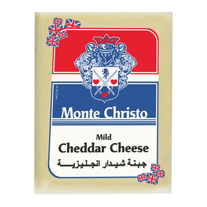 Monte Christo White Mild English Cheddar White Cheese 200 g