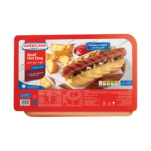 Americana Frozen Beef Hot Dog 450 g