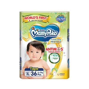 Mamy Poko Extra Dry Protect Tape XL36pcs