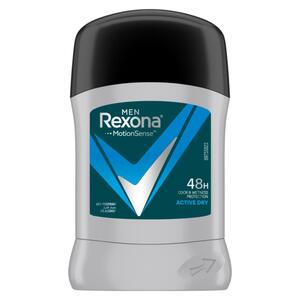 Buy Rexona Active Dry Deodorant For Men 40 g Online at Best Price | Antiperspirant-Stick | Lulu Kuwait in Kuwait