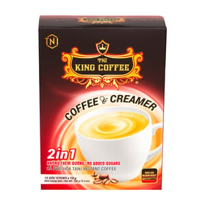 King Coffee 2in1 Instant Coffee 15 x 10 g