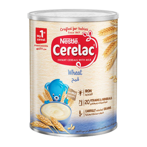 Buy Nestle Cerelac Infant Cereals With Iron + Wheat From 6 Months 1 kg Online at Best Price | Baby Cereals | Lulu KSA in UAE