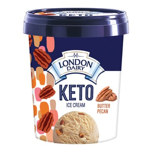 London Dairy Keto Butter Pecan Ice Cream 473 ml