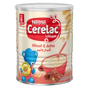 Nestle Cerelac Wheat & Dates From 6 Months 400 g