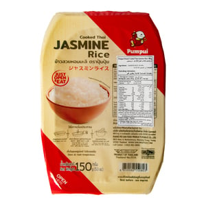 Pumpui Cooked Thai Jasmine Rice 150 g