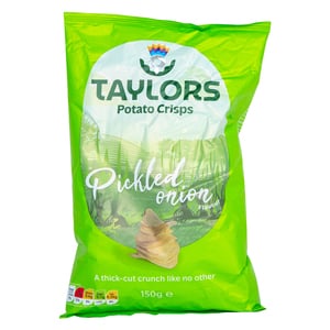 Taylors Pickled Onion Potato Crisps 150 g