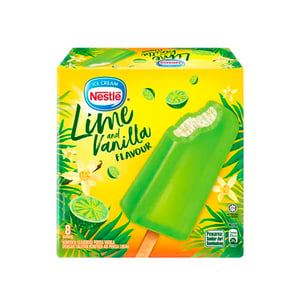 Nestle Lime & Vanilla Flavour Multipack Ice Cream 8 X 70ml