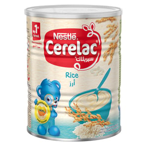 Nestle Cerelac Infant Cereals With Iron + Rice From 6 Months 400g