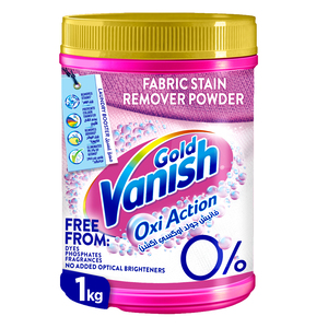 Buy Vanish Gold Oxi Action Fabric Stain Remover Powder 1 kg Online at Best Price | Stain Removers | Lulu UAE in Kuwait