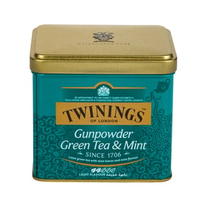 Buy Twinings Gunpowder Green Tea And Mint 200 g Online at Best Price | Green Tea | Lulu KSA in Kuwait