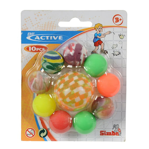 Simba Be Active Bouncing Balls Set, 10 pcs