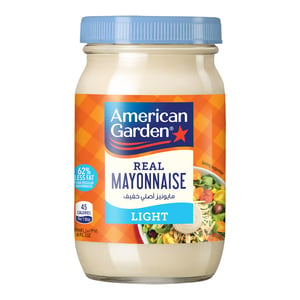 American Garden Gluten Free Dairy Free Real Mayonnaise Light 237 ml