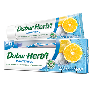 Dabur Herbal Whitening Natural with Salt and Lemon 150 g