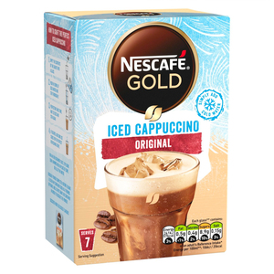 Nescafe Gold Iced Cappuccino Instant Coffee 7 x 15.5 g