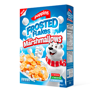 Poppins Frosted Flakes With Marshmallow 350 g
