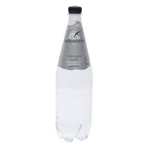 San Benedetto Carbonated Natural Water 1 Litre