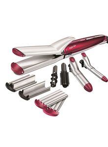 Babyliss - Hair Style Curling Iron Set Red/grey/black