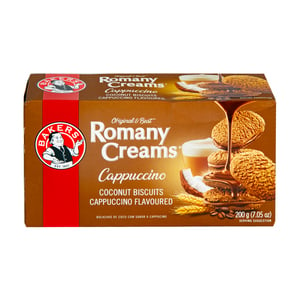 Bakers Romany Creams Cappuccino Biscuits 200 g