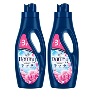 Downy Rose Garden Concentrate Fabric Conditioner Value Pack 2 x 1 Litre