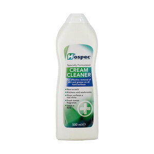 اشتري Hospec Cream Cleaner Lemon 500 ml Online at Best Price | Scouring Creams | Lulu Kuwait في الكويت