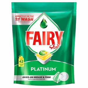 Fairy Platinum Automatic Dishwashing Tablets 42 pcs