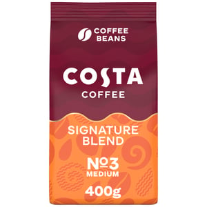 Costa Signature Blend Coffee Beans  Medium No. 3 400 g